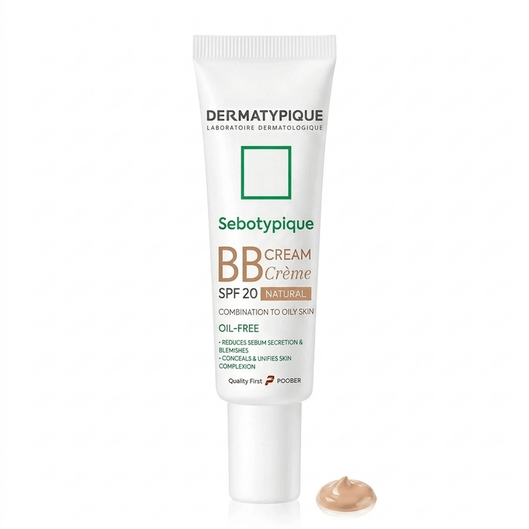 بی بی کرم سبوتیپیک SPF20 بژ طبیعی درماتیپیک 30 میلی لیتر