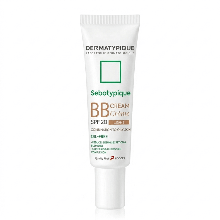 بی بی کرم سبوتیپیک SPF20 بژ روشن درماتیپیک 30 میلی لیتر