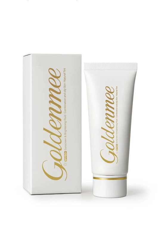فلویید ضدآفتاب و روشن کننده رنگی گلدنمی – مناسب پوستهای خشک و معمولی +SPF50