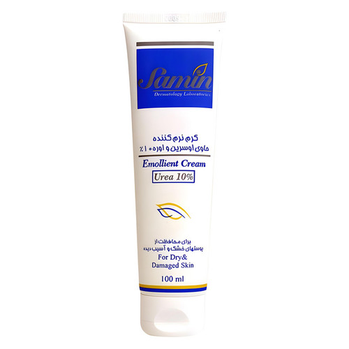 کرم نرمکننده ثمین مدل اوسرین و اوره 10درصد حجم 100 میلیلیتر